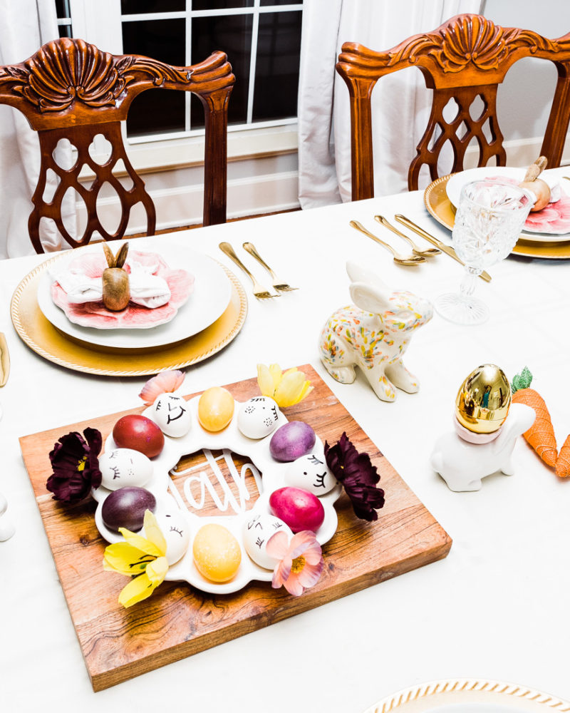 Easter Dining Room - Mrs Evans Place Blog